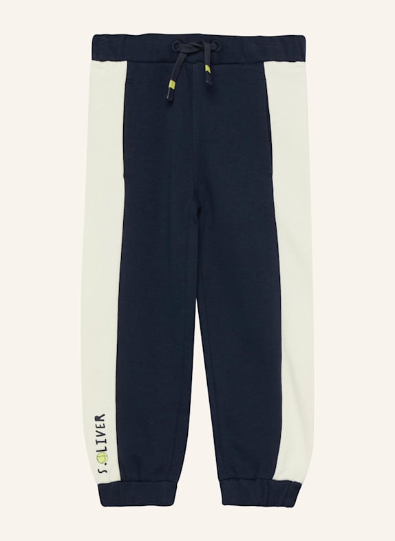 s.Oliver Leggings BLAU/ CREME