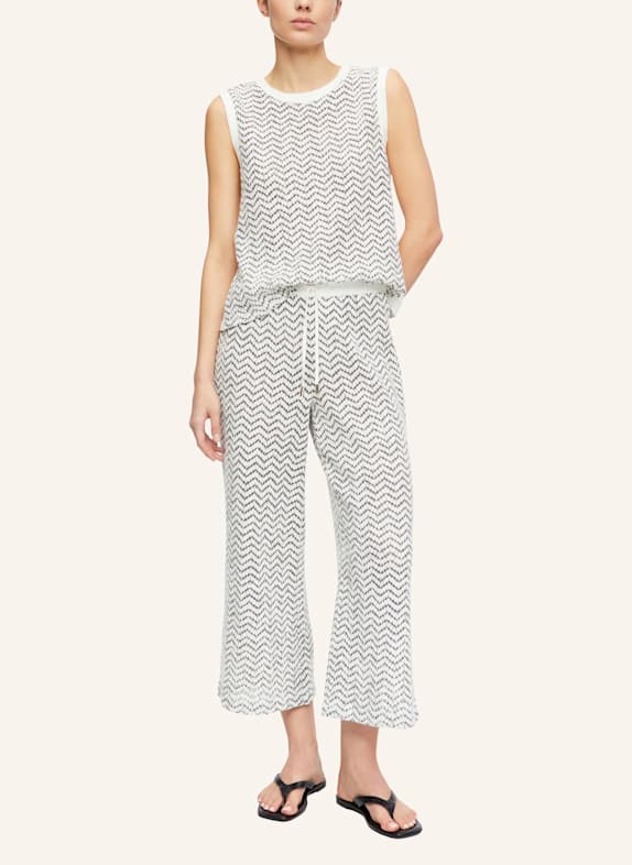 comma Hose SCHWARZ/ CREME