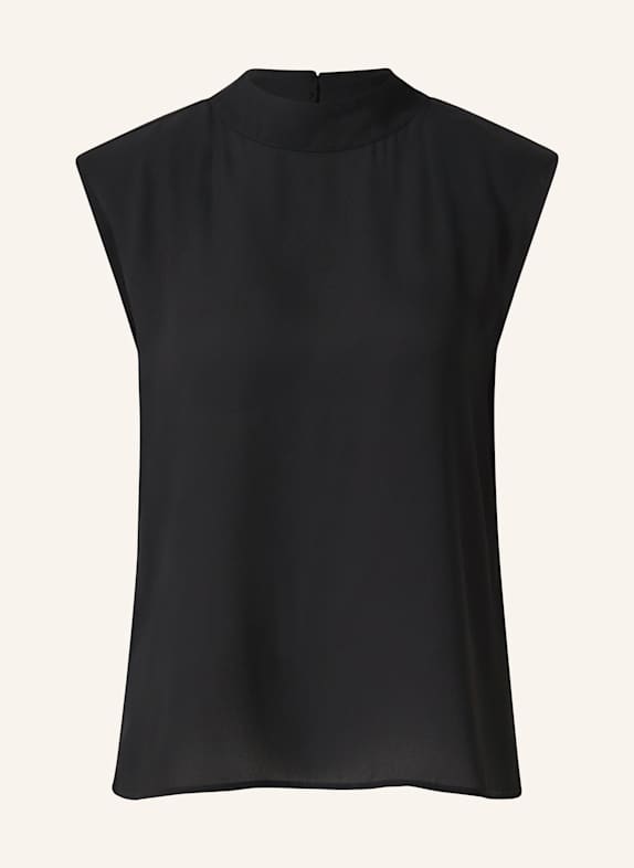 comma Bluse SCHWARZ