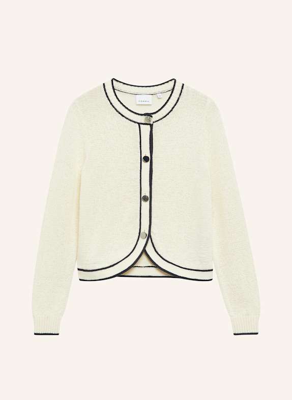 comma Strickjacke CREME