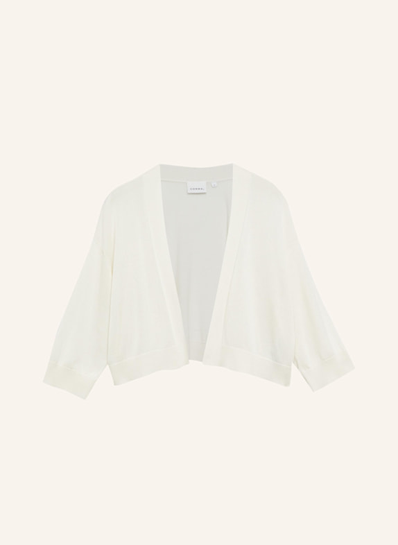 comma Strickjacke WEISS
