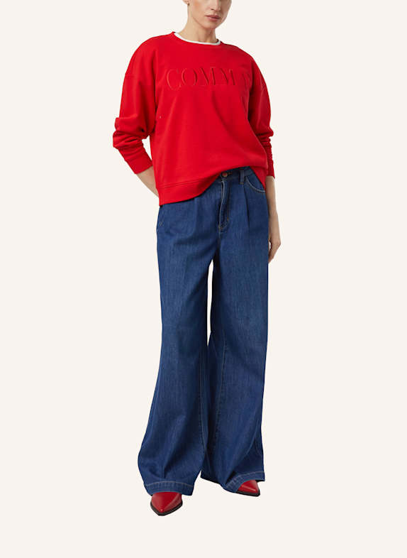 comma Sweatshirt ROT