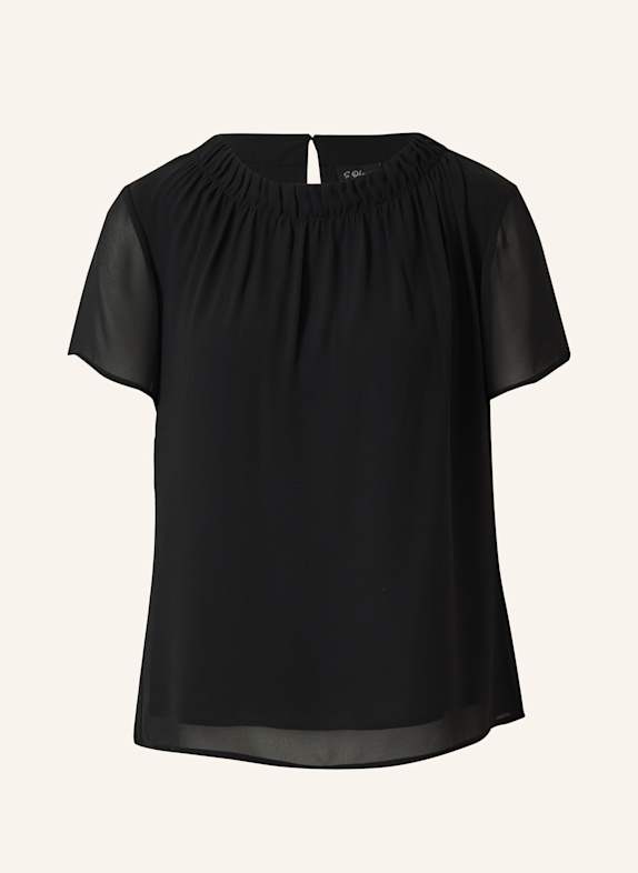 s.Oliver Bluse SCHWARZ