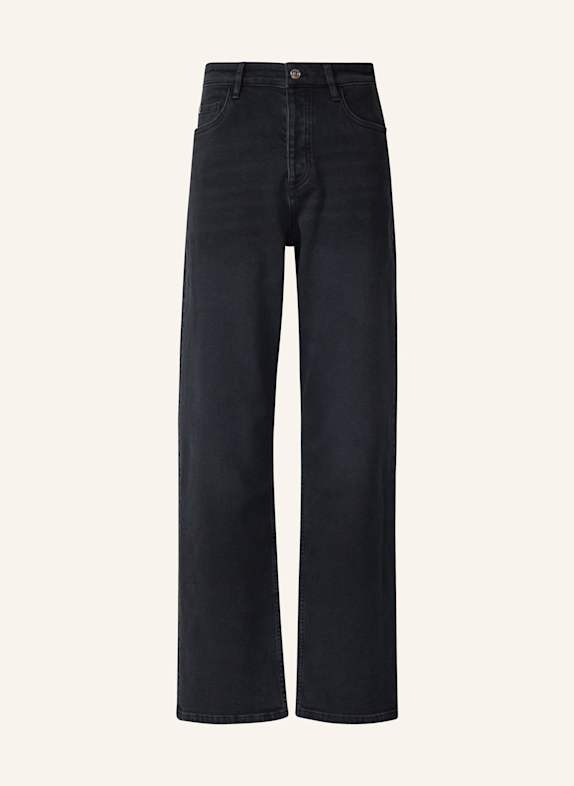 comma Jeans-Hose SCHWARZ