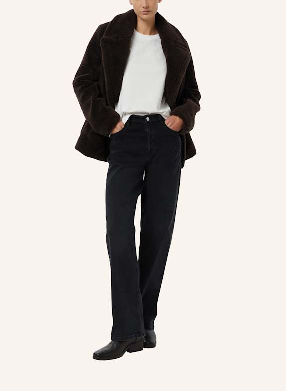 comma Jeans-Hose SCHWARZ