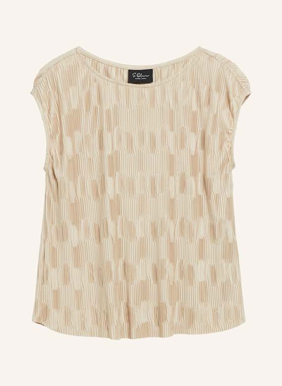 s.Oliver T-Shirt BEIGE