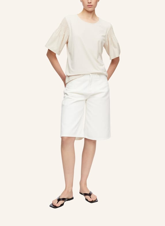 comma T-Shirt BEIGE