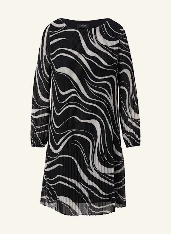 s.Oliver BLACK LABEL Plisseekleid