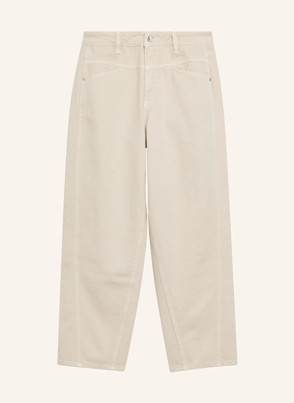 comma Jeans-Hose BEIGE
