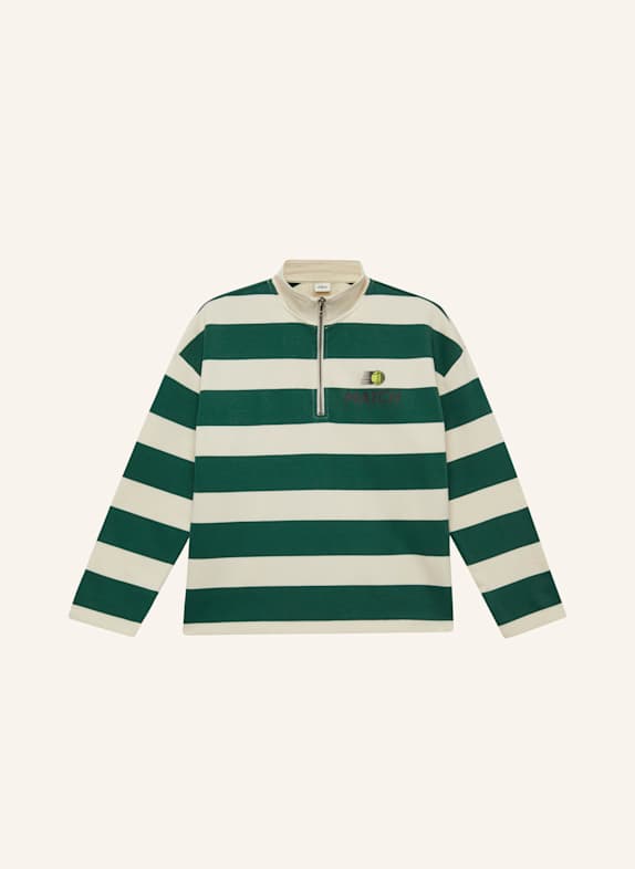 s.Oliver Sweatshirt CREME/ GRÜN