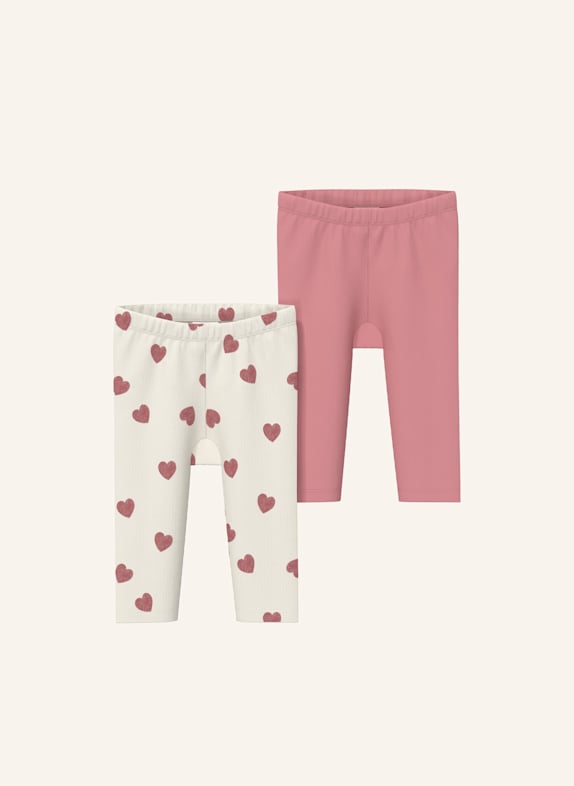 s.Oliver Leggings CREME/ PINK