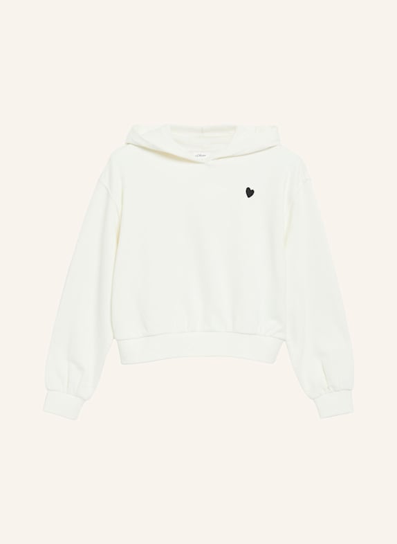 s.Oliver Sweatshirt CREME/ WEISS