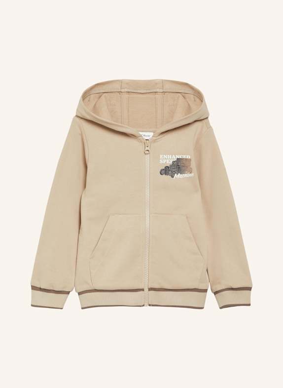 s.Oliver Sweatshirt Jacke BRAUN