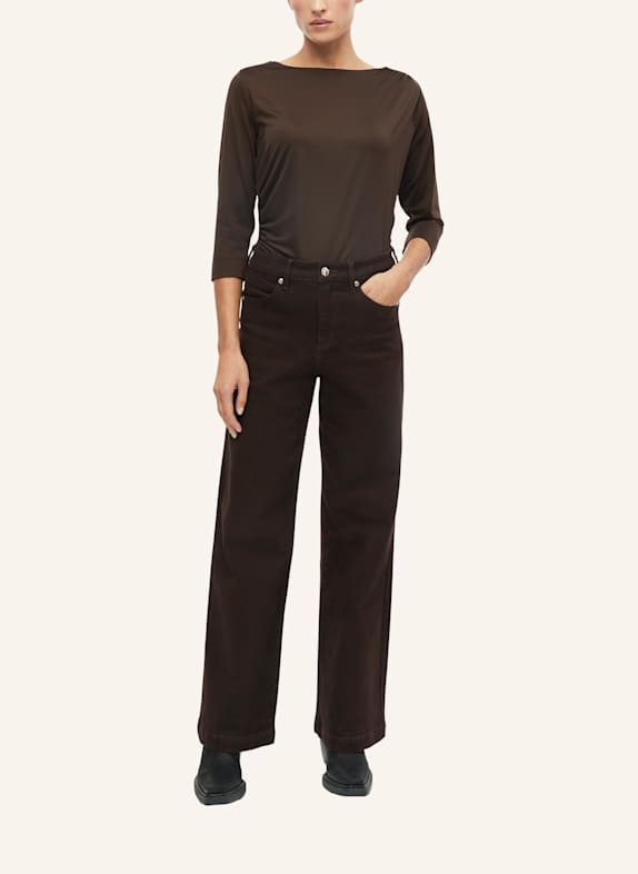 s.Oliver BLACK LABEL Shirtmit 3/4-Arm BRAUN