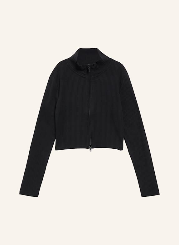s.Oliver Sweatshirt Jacke SCHWARZ