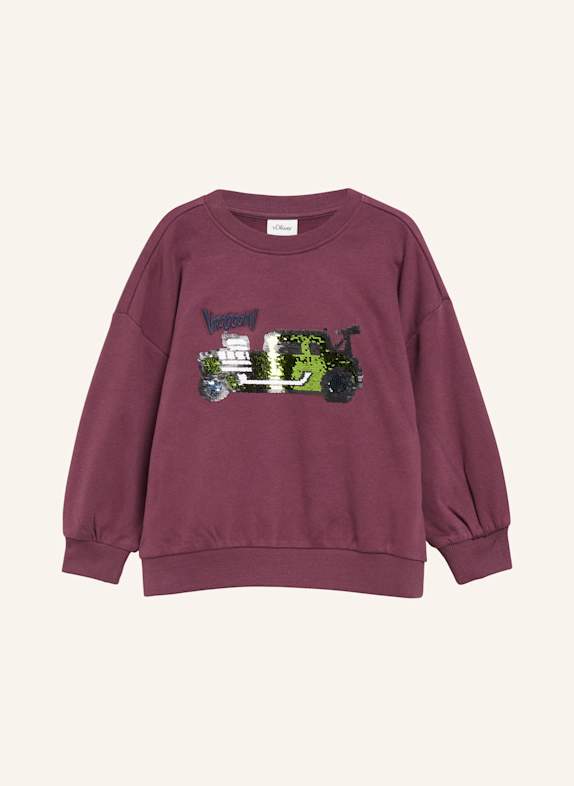 s.Oliver Sweatshirt ROT