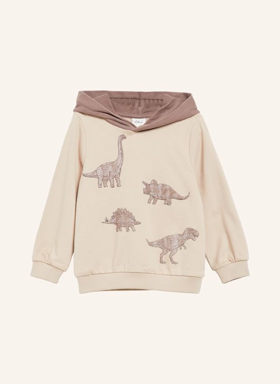 s.Oliver RED Hoodie BRAUN / BEIGE