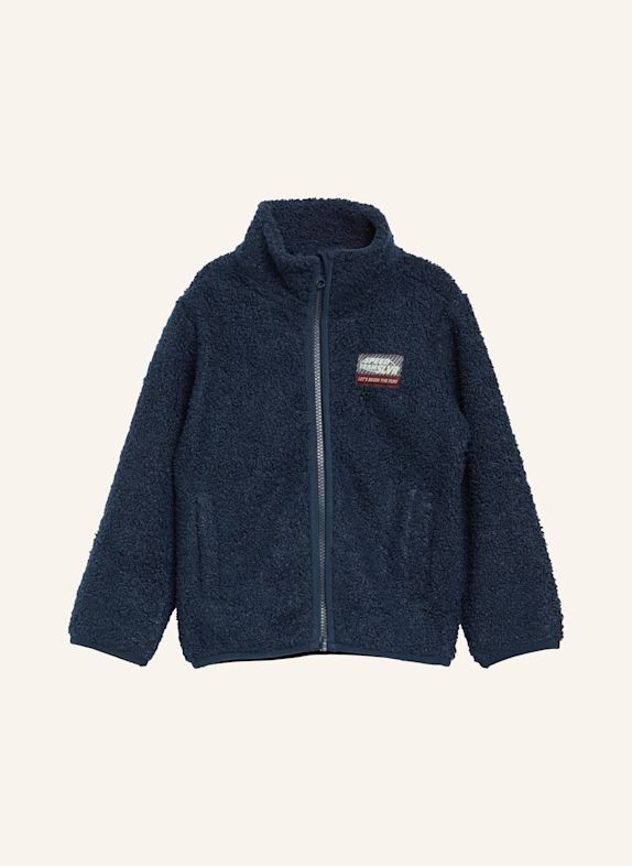s.Oliver RED Teddyfell-Jacke BLAU