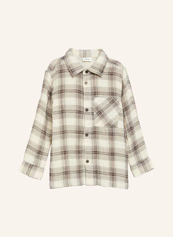 s.Oliver Hemd CREME / BEIGE