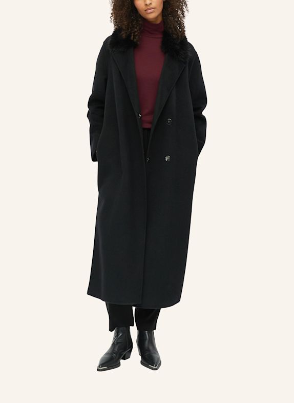 s.Oliver Outdoor-Mantel SCHWARZ