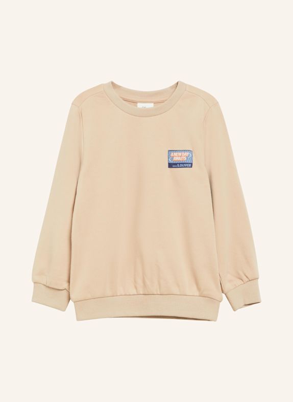 s.Oliver Sweatshirt BEIGE