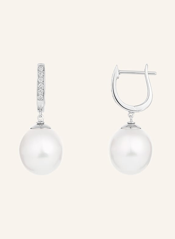 WEMPE Fine Jewelry Creole BASICS WEISSGOLD