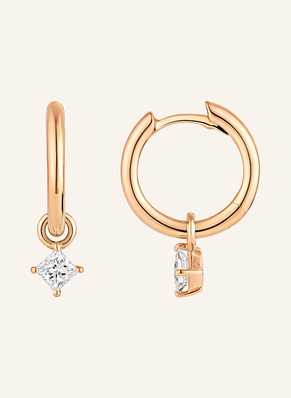 WEMPE Fine Jewelry Creole ONE ROSÉGOLD