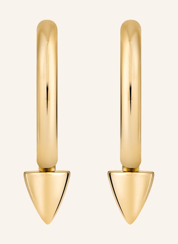 WEMPE Creole TWIST Fine Jewelry GOLD