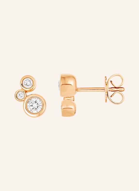 WEMPE Fine Jewelry Ohrstecker Minimalism ROSÉGOLD