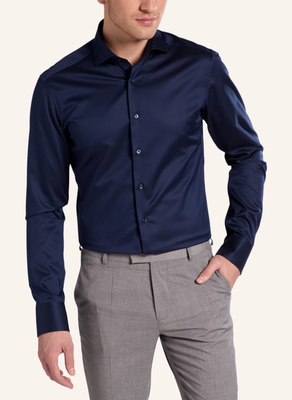 1863 by ETERNA Hemd SLIM FIT BLAU