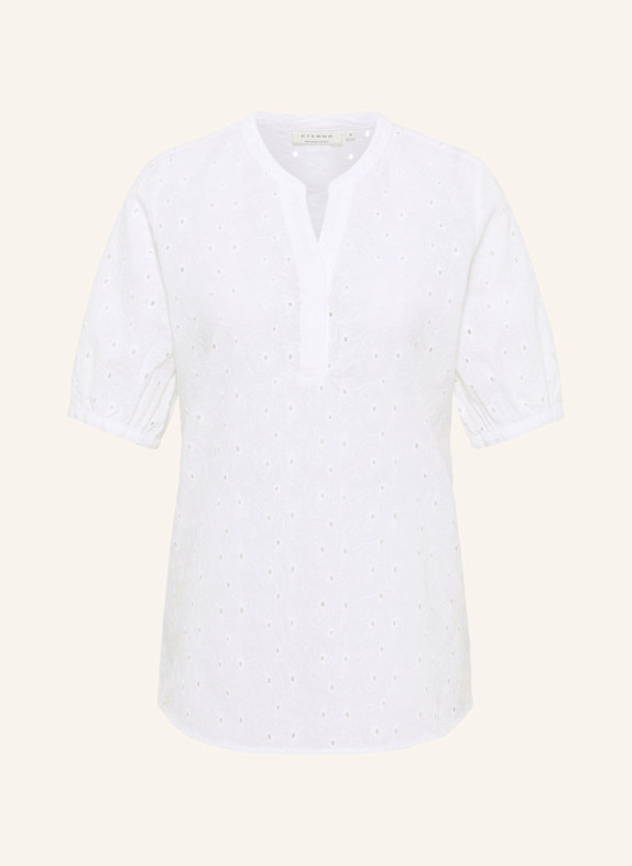 ETERNA Bluse REGULAR FIT WEISS