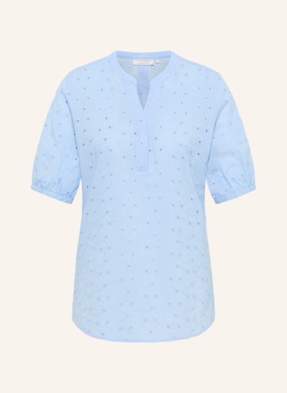 ETERNA Bluse REGULAR FIT HELLBLAU