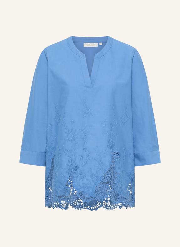 ETERNA Bluse LOOSE FIT BLAU