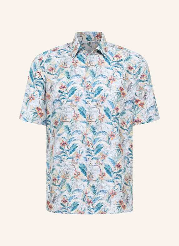 1863 by ETERNA Kurzarm-Hemd MODERN FIT BEIGE