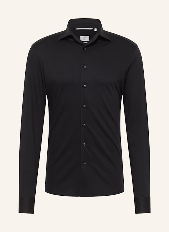 1863 by ETERNA Hemd Slim Fit SCHWARZ