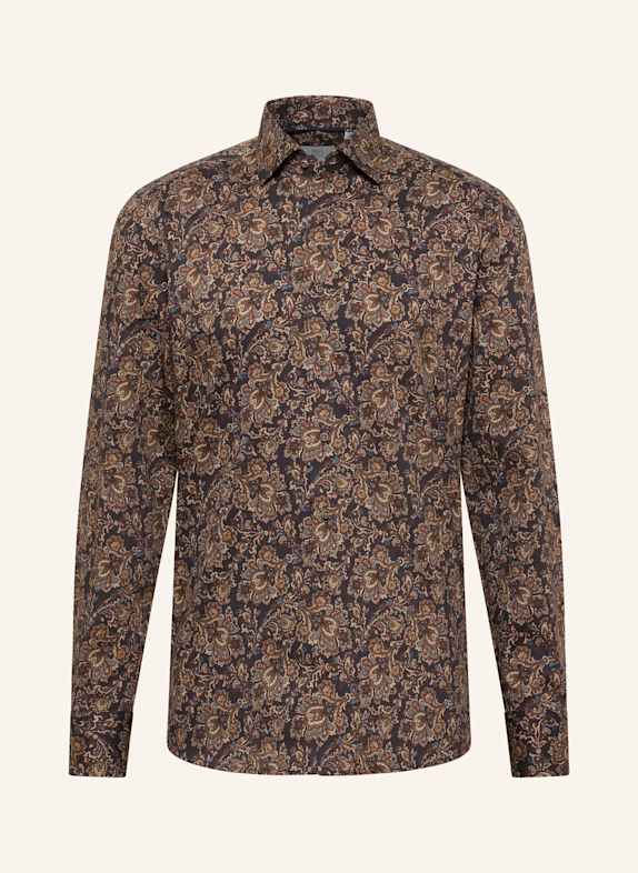 1863 by ETERNA Hemd SLIM FIT BRAUN