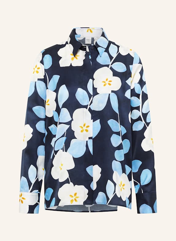 1863 by ETERNA Bluse LOOSE FIT DUNKELBLAU