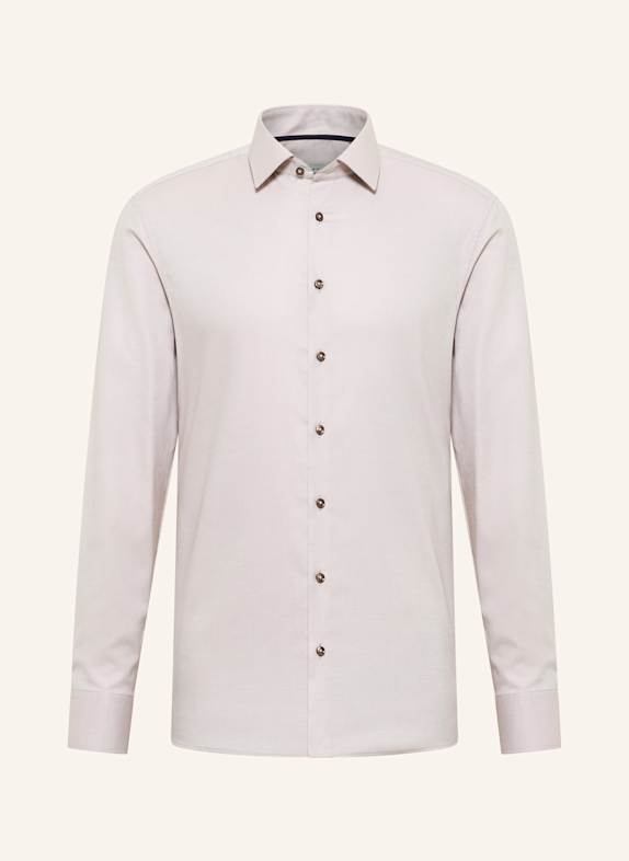 ETERNA Hemd SLIM FIT BEIGE