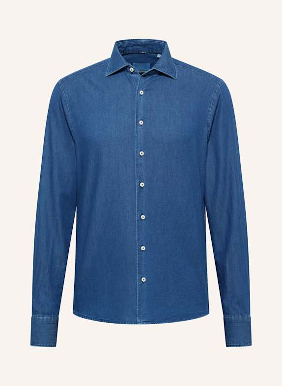 1863 by ETERNA Hemd SLIM FIT BLAU
