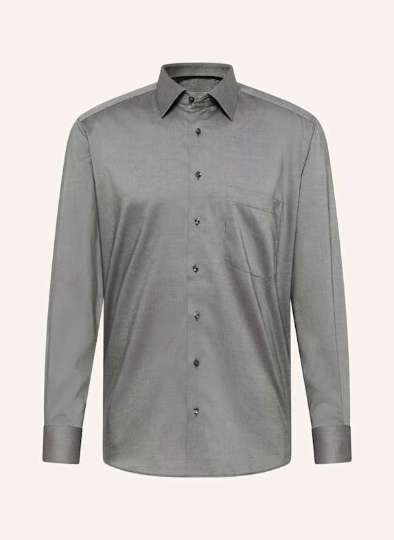 ETERNA Piqué-Hemd Comfort Fit GRAU