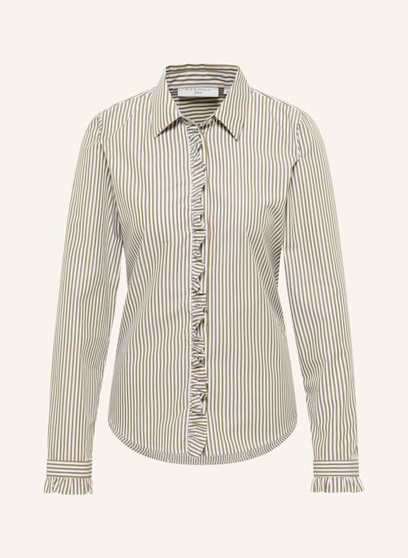 ETERNA Bluse FITTED OLIV
