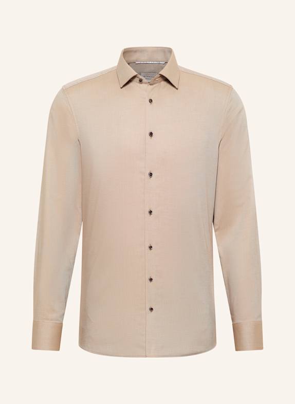ETERNA Hemd SLIM FIT BRAUN