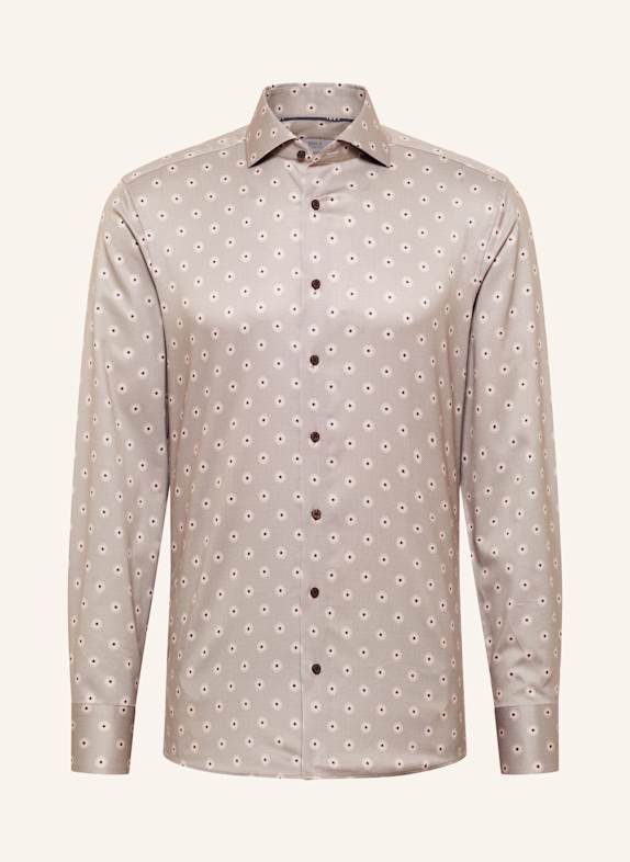 1863 by ETERNA Hemd Slim Fit BRAUN