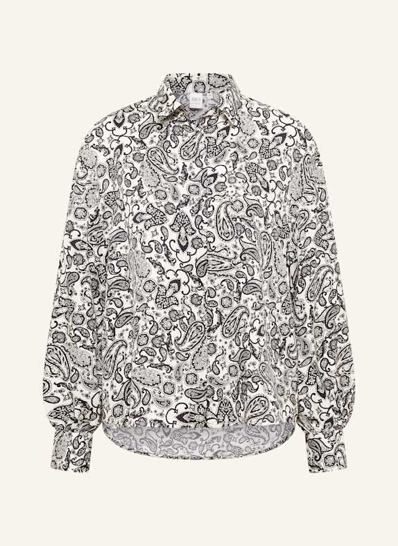 1863 by ETERNA Bluse OVERSIZE FIT SCHWARZ