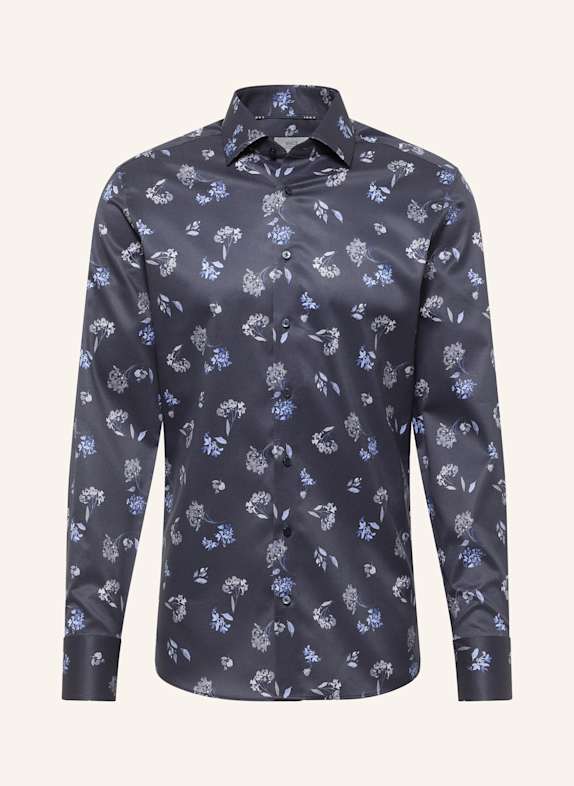 1863 by ETERNA Hemd Slim Fit DUNKELBLAU