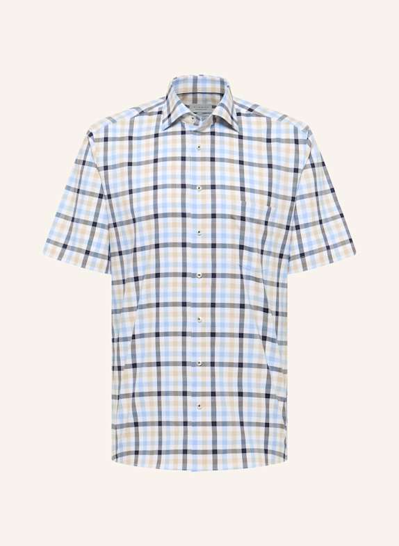 ETERNA Kurzarm-Hemd MODERN FIT BLAU