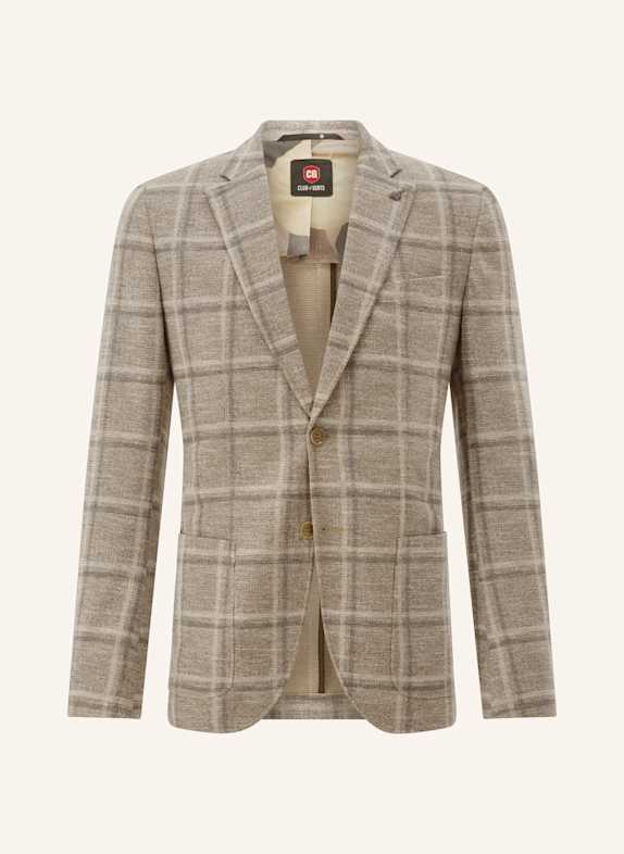 CG - CLUB of GENTS Sakko CG Carter-J SV Slim Fit HELLBRAUN