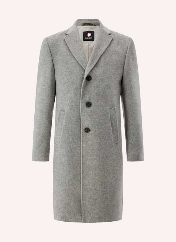 CG - CLUB of GENTS Mantel CG Manfred Slim Fit HELLGRAU