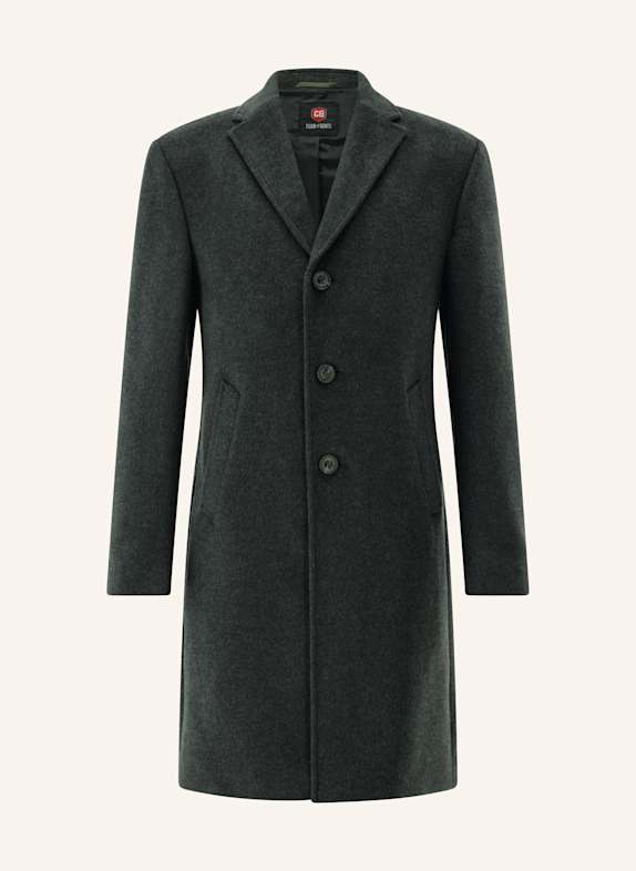 CG - CLUB of GENTS Mantel CG Manfred Slim Fit DUNKELGRAU