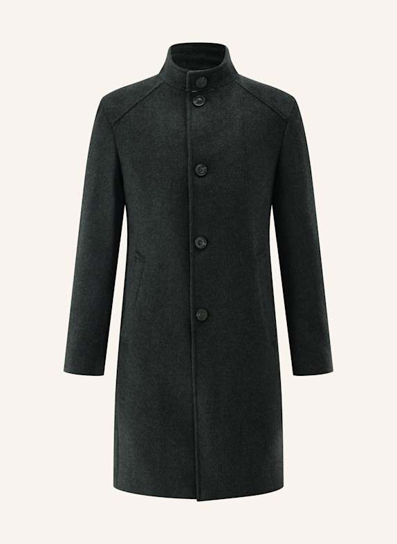 CG - CLUB of GENTS Mantel CG Mats Slim Fit DUNKELGRAU